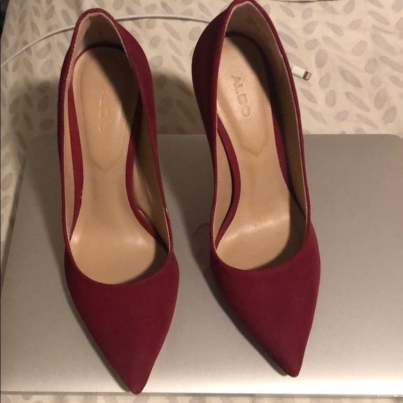 Aldo Shoes - Dark Pink Aldo Cassedy Heel